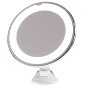 10x forstørrelses LED-spejl med 360° rotation og lys 3