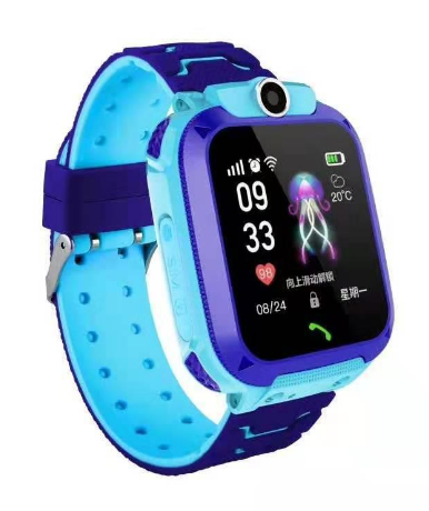 Kidguard GPS Smartwatch 4G til børn med realtidslokationssporing, SOS-knap og tovejskommunikation. Stænksikker.