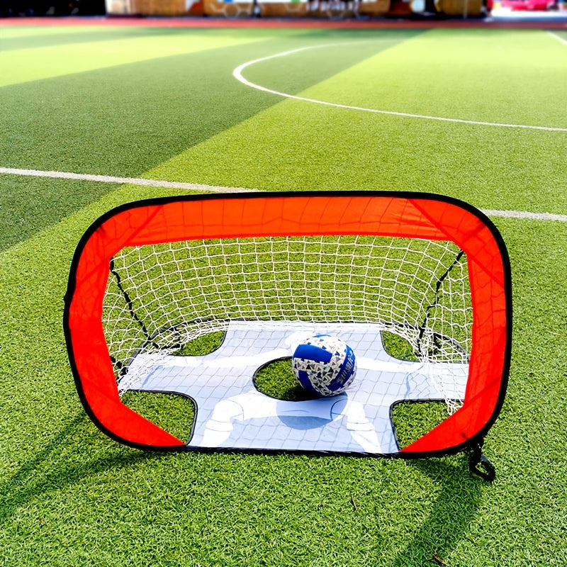 2-i-1 foldbart fodboldmål – ideelt til træning og udendørs sjov 8