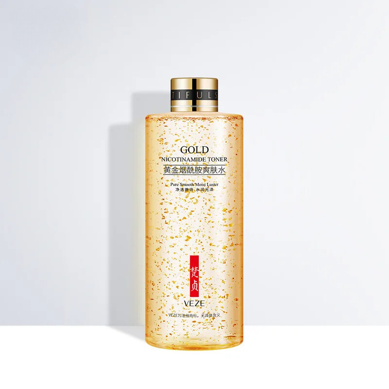 24K guld anti-aging toner – fugter og opfrisker for ungdommelig, aknefri hud 0