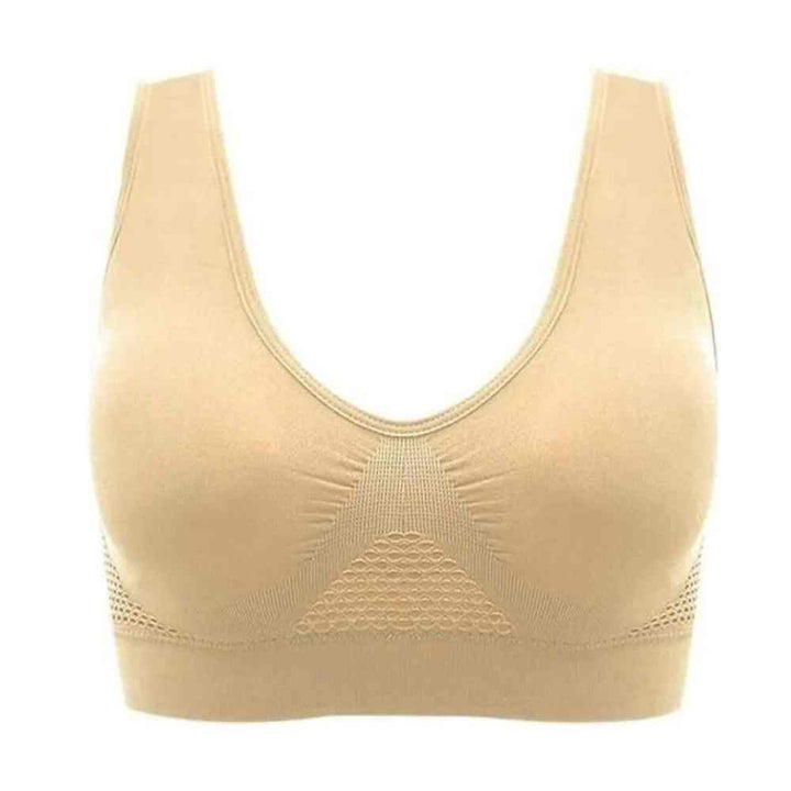 3-delt BH-sæt med push-up-design og bikagestruktur 1