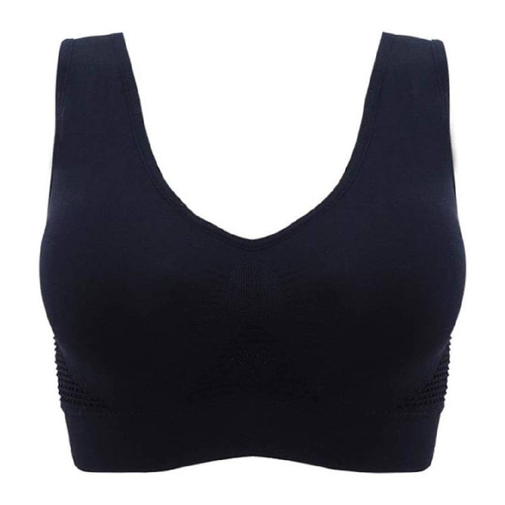 3-delt BH-sæt med push-up-design og bikagestruktur 7