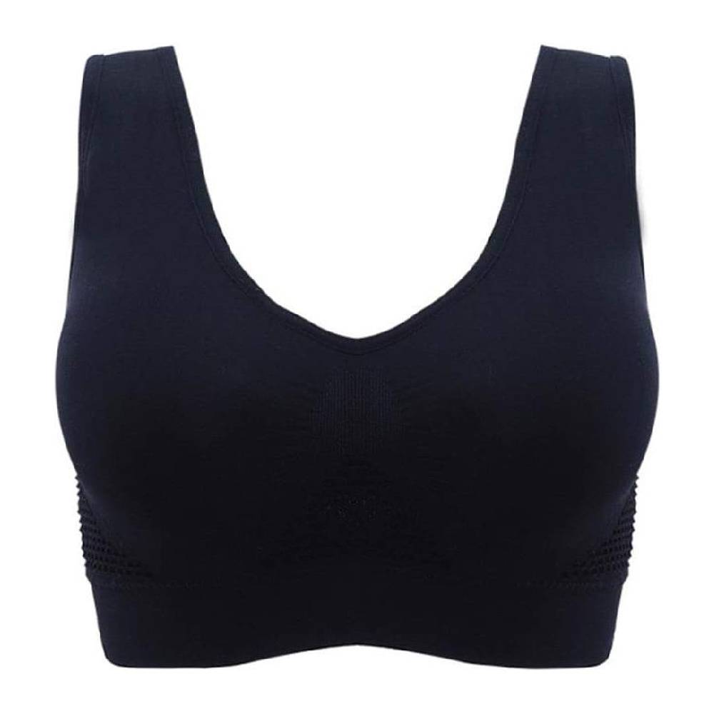 3-delt BH-sæt med push-up-design og bikagestruktur 8