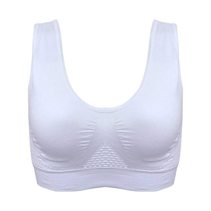 3-delt BH-sæt med push-up-design og bikagestruktur 9