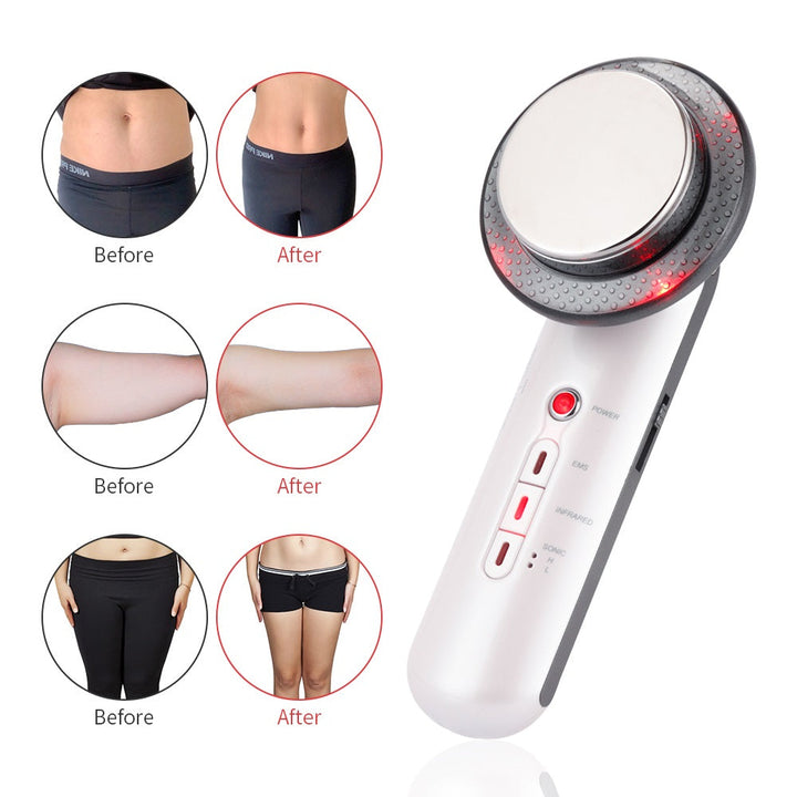 3-i-1 ultralyds EMS slankemassageapparat til fedtreduktion og kropsformning 3