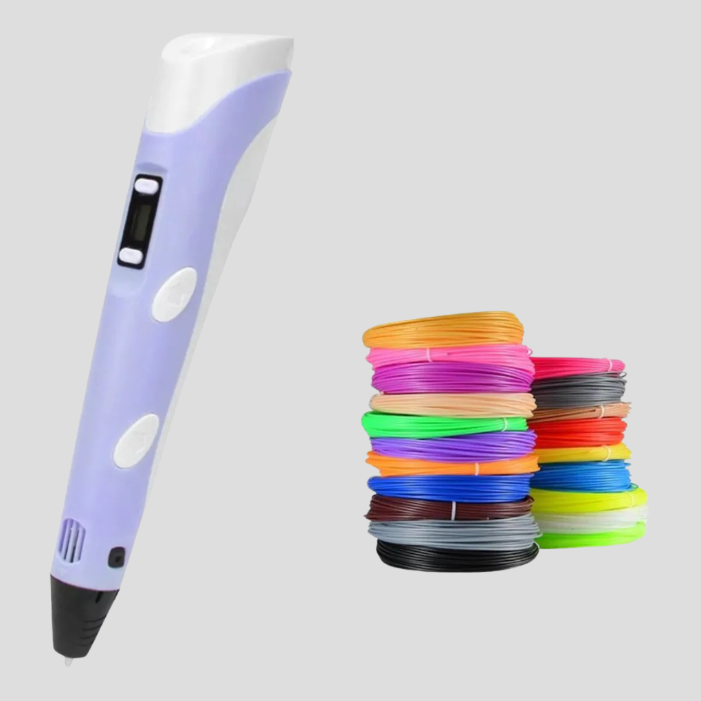 3D Pen med Justerbar Hastighed til PLA og ABS – Kreativ Håndholdt Tegnepen til Tredimensionelle Projekter 2