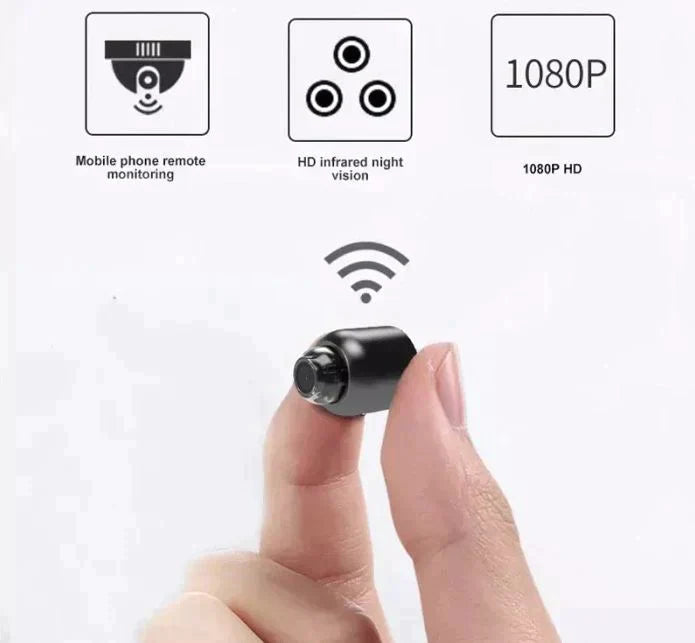 Jules | Mini WiFi Kamera – Sikkerhed hjemme og ude