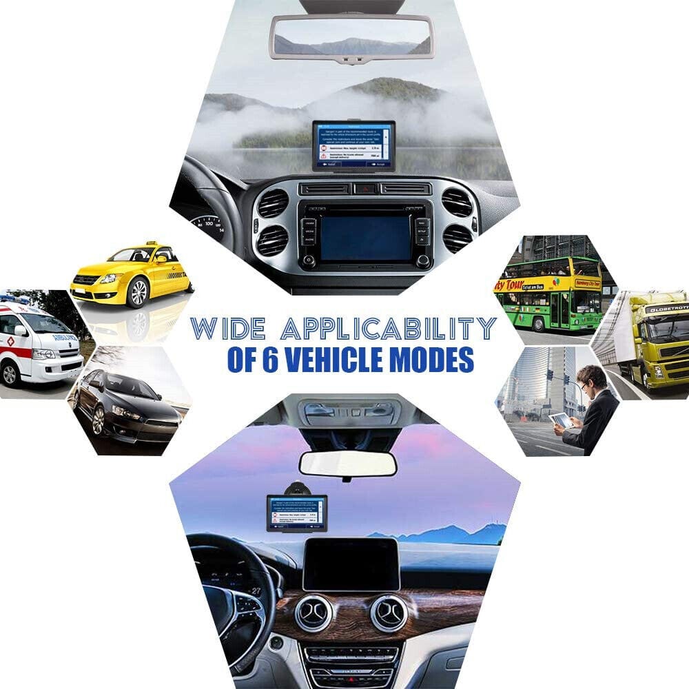 7 "GPS-navigationssystem - 2025 forbedrer navigation for biler og lastbiler" 6