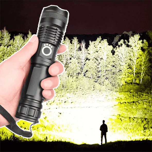 90000 lumen XHP50.2 SIDSTE lommelygte 1