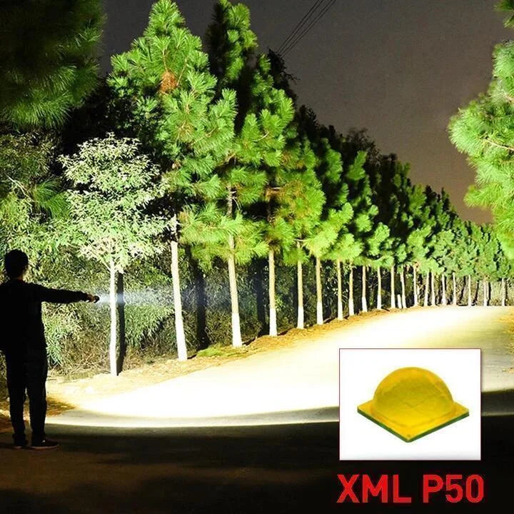 90000 lumen XHP50.2 SIDSTE lommelygte 5