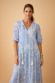 ANA | Maxikjole med blomsterprint 5