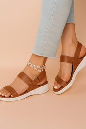 Aleksandra | Sporty Plateau Sandaler 0