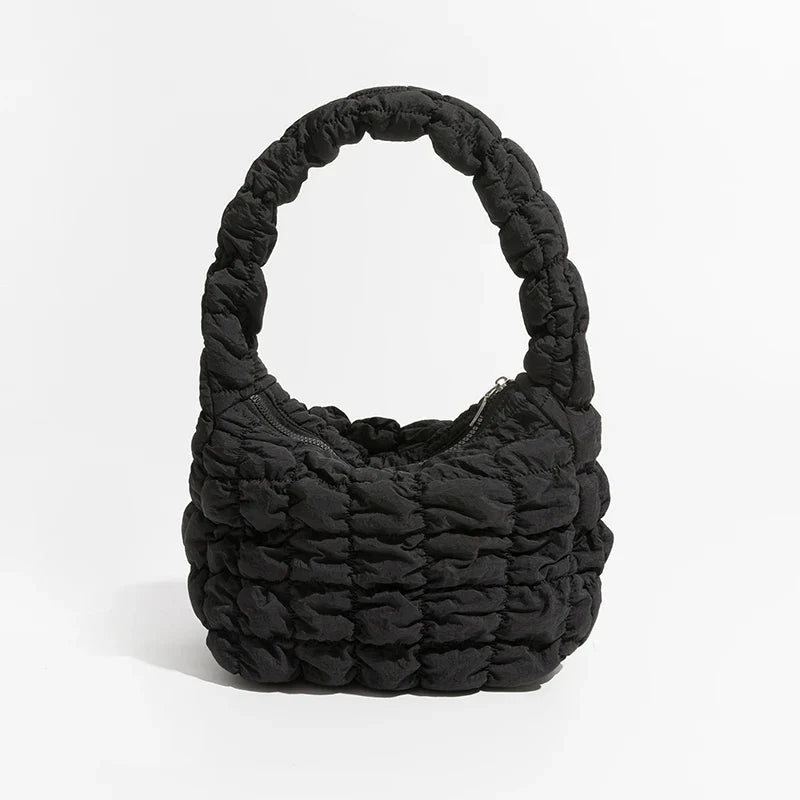Alsidig crossbody-taske til kvinder i letvægtsnylon med opbevaring 0