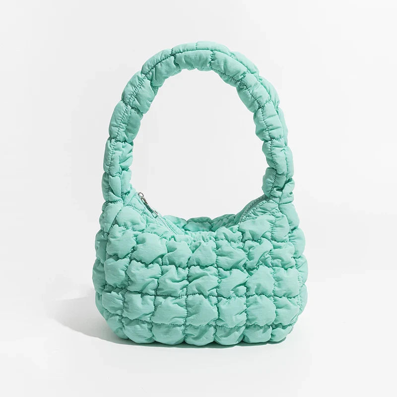 Alsidig crossbody-taske til kvinder i letvægtsnylon med opbevaring 7