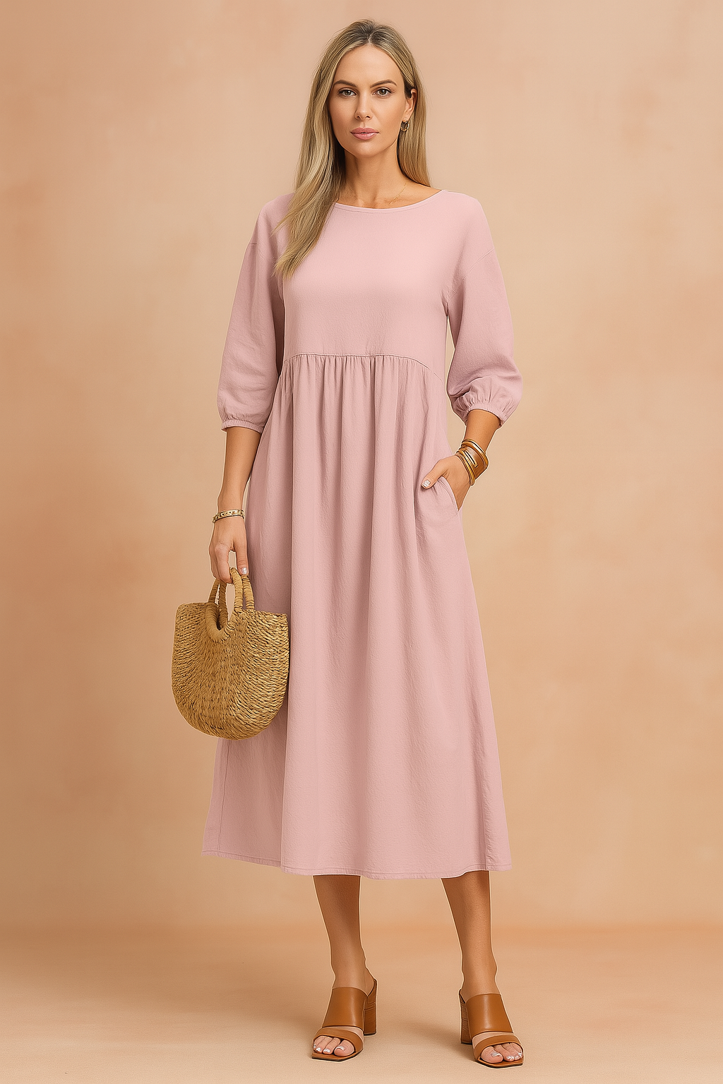 Amabella | Elegant og sofistikeret sommerkjole 6