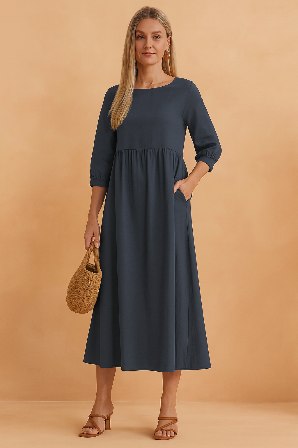 Amabella | Elegant og sofistikeret sommerkjole 7