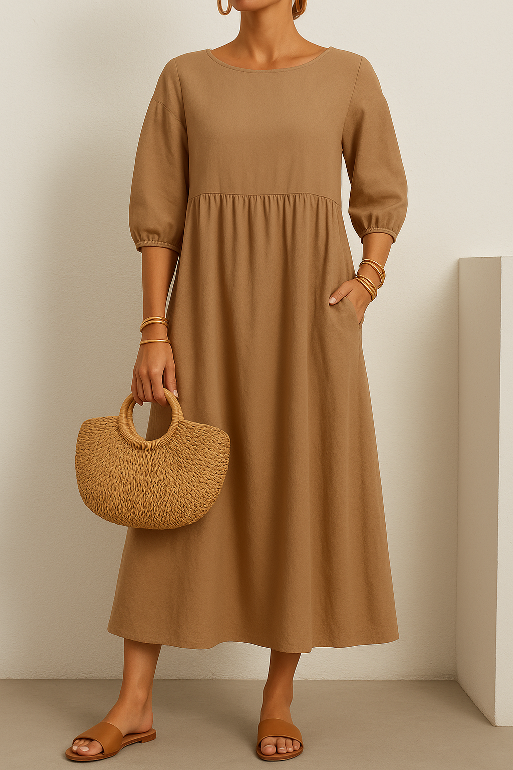 Amabella | Elegant og sofistikeret sommerkjole 9