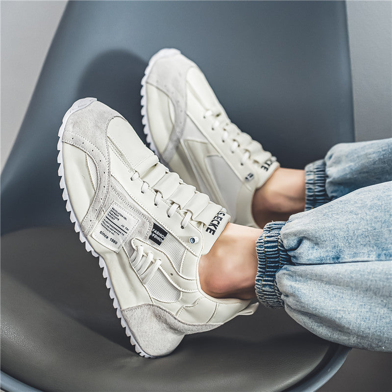 Åndbare herresko med fleksibel sål i net til løb 2