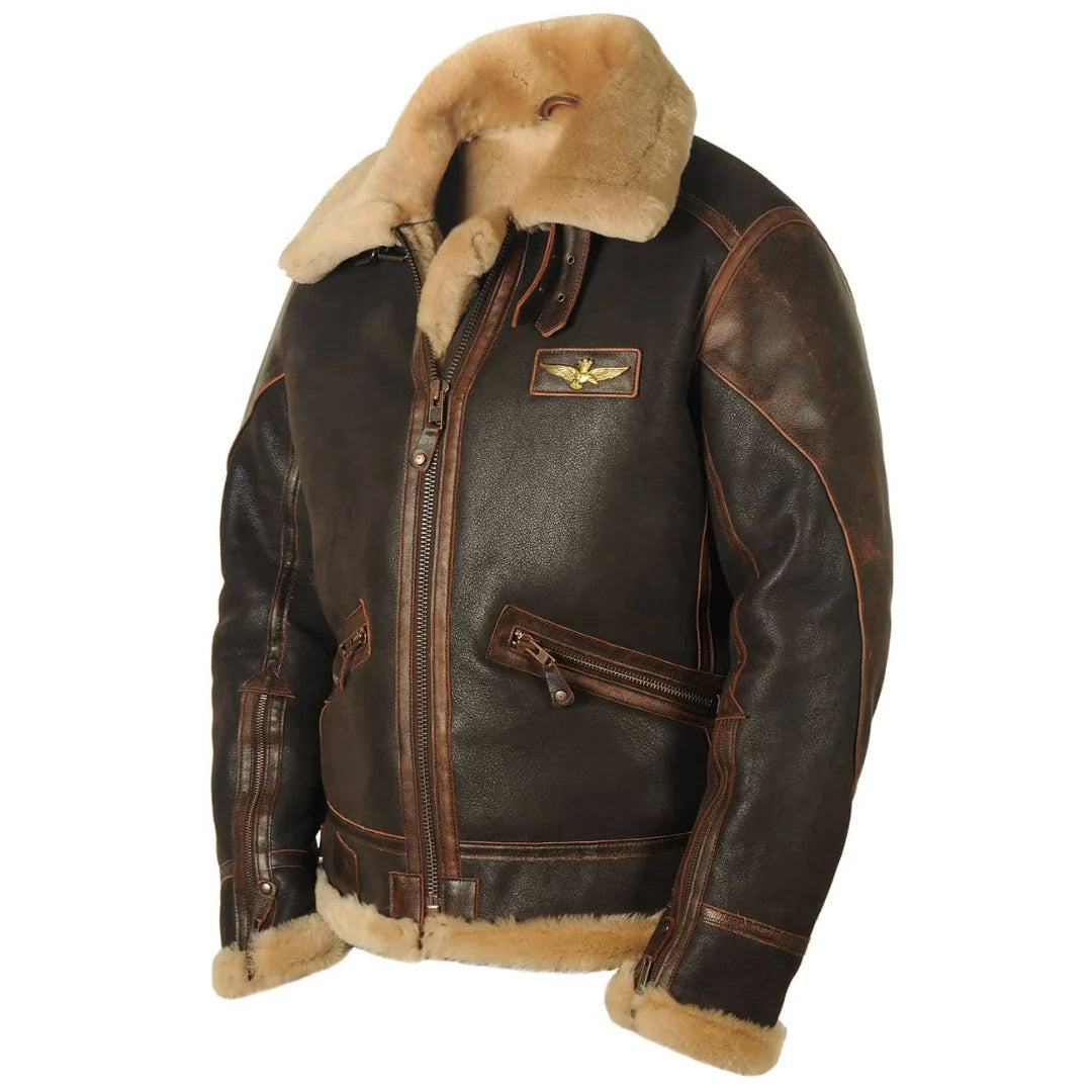 Angelo - Stilvolle Pilotenjacke Für Männer 0