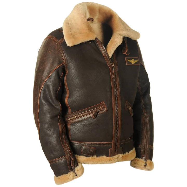 Angelo - Stilvolle Pilotenjacke Für Männer 2