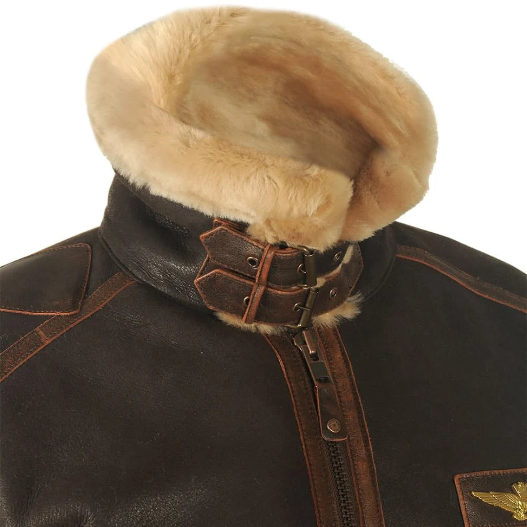Angelo - Stilvolle Pilotenjacke Für Männer 4