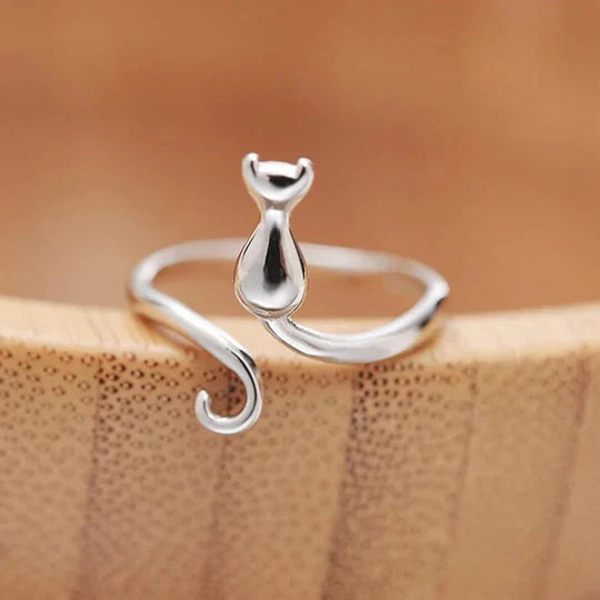 Antik ring med håndlavede smykker - Unik vintage forlovelsesring 0