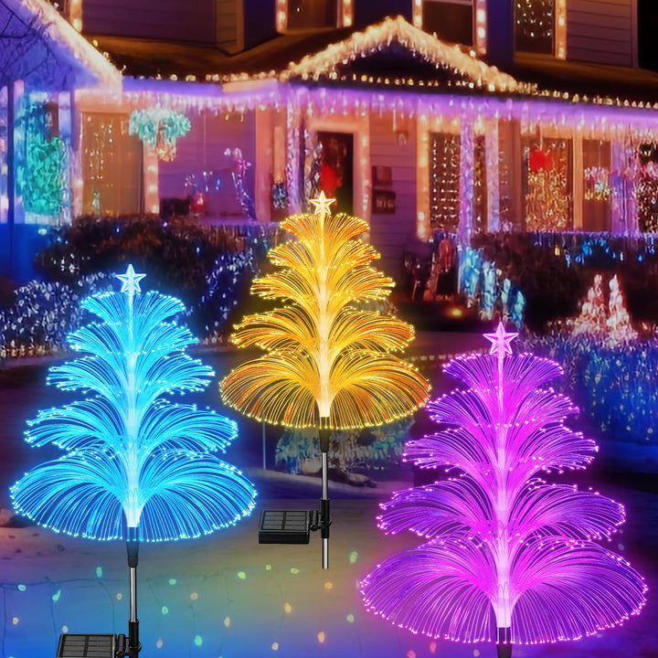 AquaGlow – Flerlags solcellelampe til vandmænd til have eller altan 0
