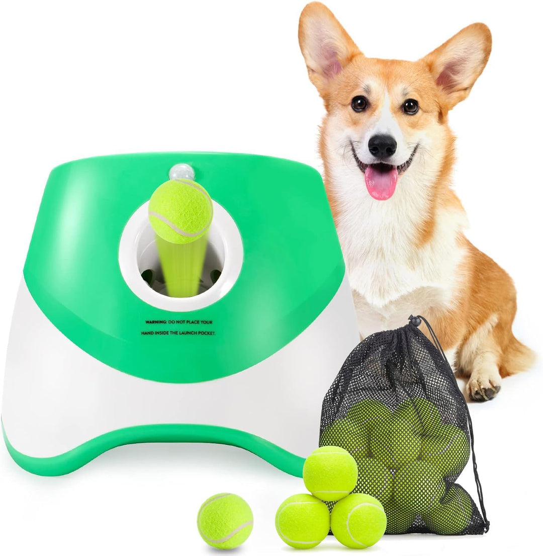Automatisk boldkaster til hunde med 3 afstandsindstillinger 0