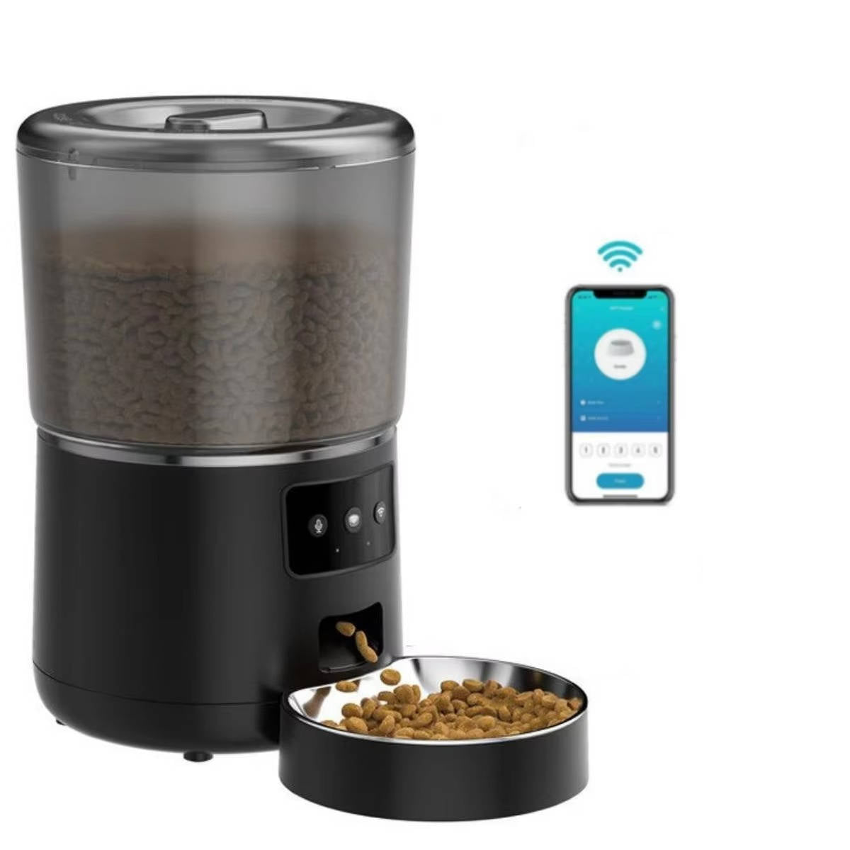 Automatisk smart foderautomat til katte og hunde 1