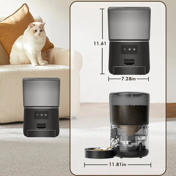 Automatisk smart foderautomat til katte og hunde 5