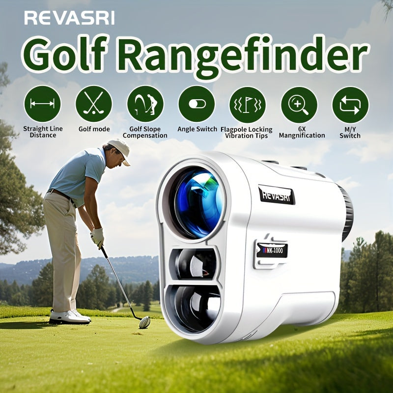 Avanceret golfafstandsmåler - Præcise målinger med hældningskompensation og vibrationsfeedback 1