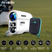 Avanceret golfafstandsmåler - Præcise målinger med hældningskompensation og vibrationsfeedback 8