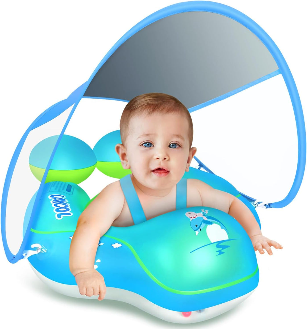 Baby svømmeflyder baldakin 0