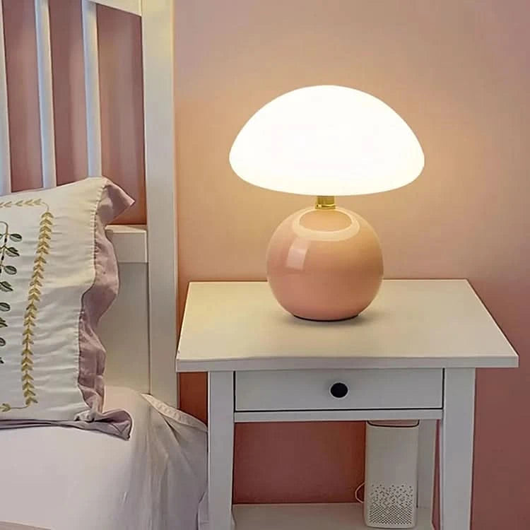 Blush Cloud Keramisk LED Bordlampe 3