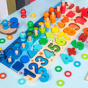 Bøgetræsvidundere | Montessori pædagogisk legetøj til interaktiv læring 0
