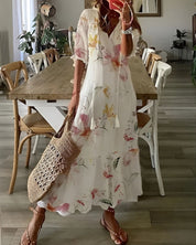 Boho Dækkjole til Kvinder - Elegant Sommerstil med Afslappet Pasform og Bohemian Charme 5