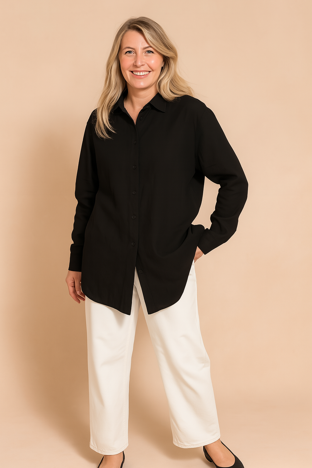 CHLOE | Stilfuld bluse med løs pasform 5