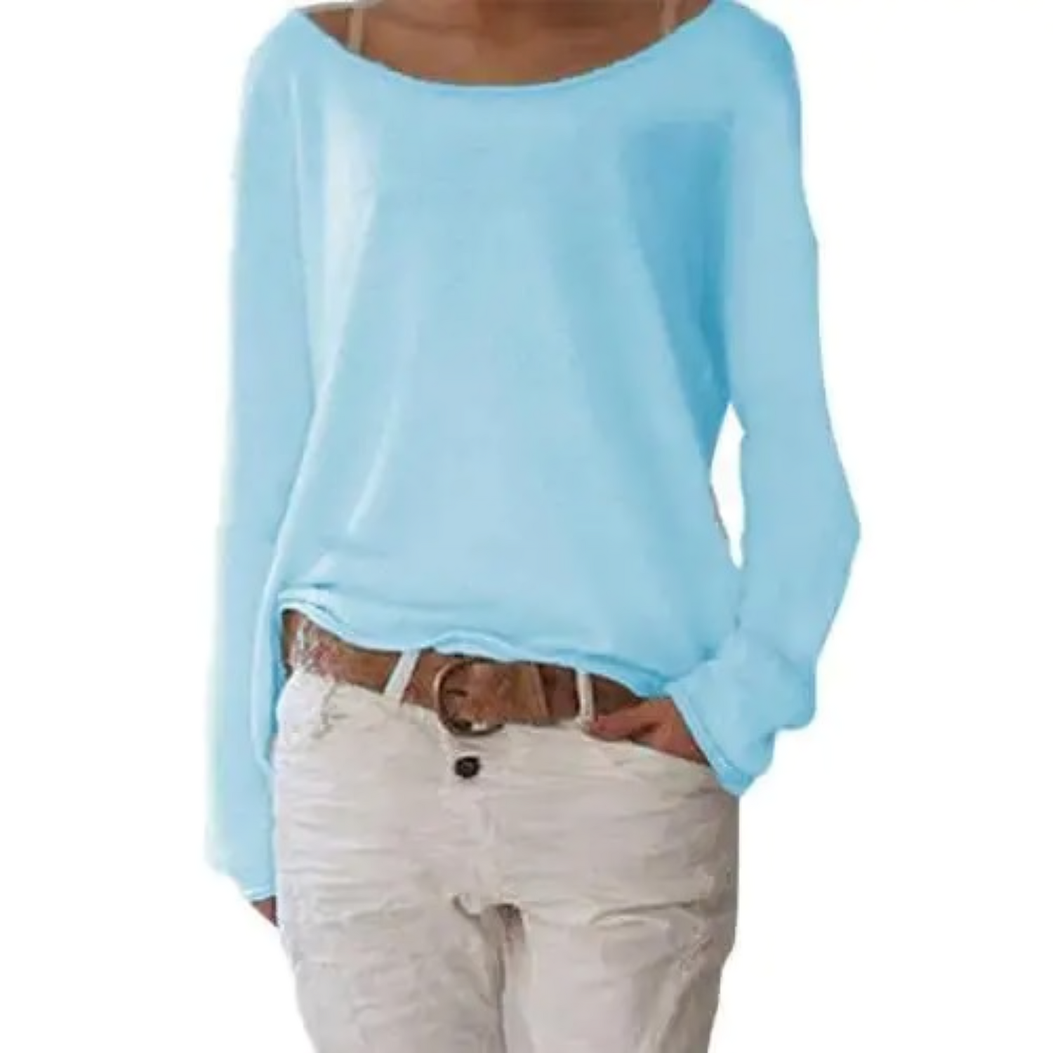 Cassey | Enkel langærmet T-shirt 5