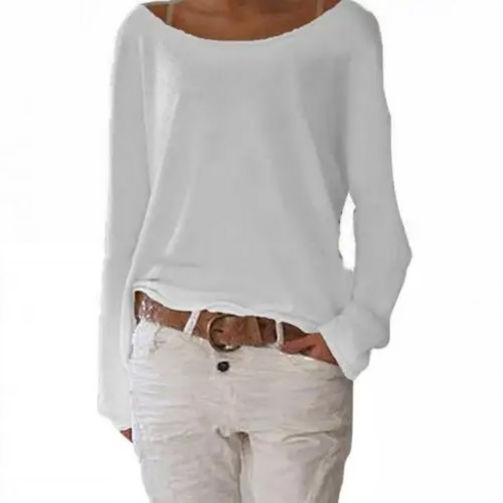 Cassey | Enkel langærmet T-shirt 6