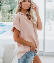 Casual Bluse til Kvinder – Let og Elegant Design til Sommeren, Perfekt til Hverdag og Fest 1