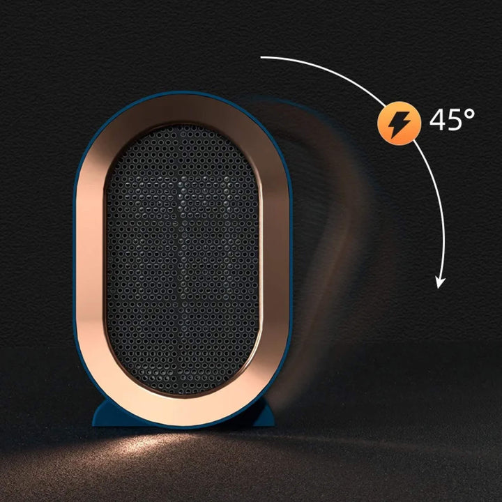 CeramiHeat | Elegant kompakt, bærbar keramisk varmeovn til brug i hjemmet og på kontoret 3