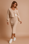Beige / S