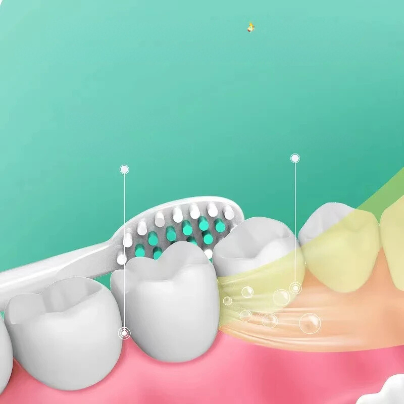 CleanFlex - Ikke-genopladelig sonisk tandbørste til et friskt smil 4