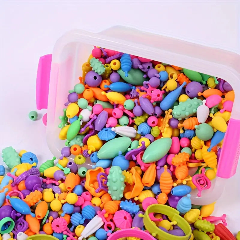 ColorfulBead Haven | Smykkefremstillingssæt til børns kreative udfoldelse 3