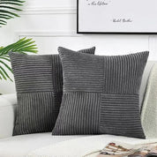 Corduroy Pudebetræk med Blød Tekstur – 45 x 45 cm, Holdbar og Åndbar, Flere Farver Tilgængelige 0