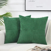 Corduroy Pudebetræk med Blød Tekstur – 45 x 45 cm, Holdbar og Åndbar, Flere Farver Tilgængelige 4
