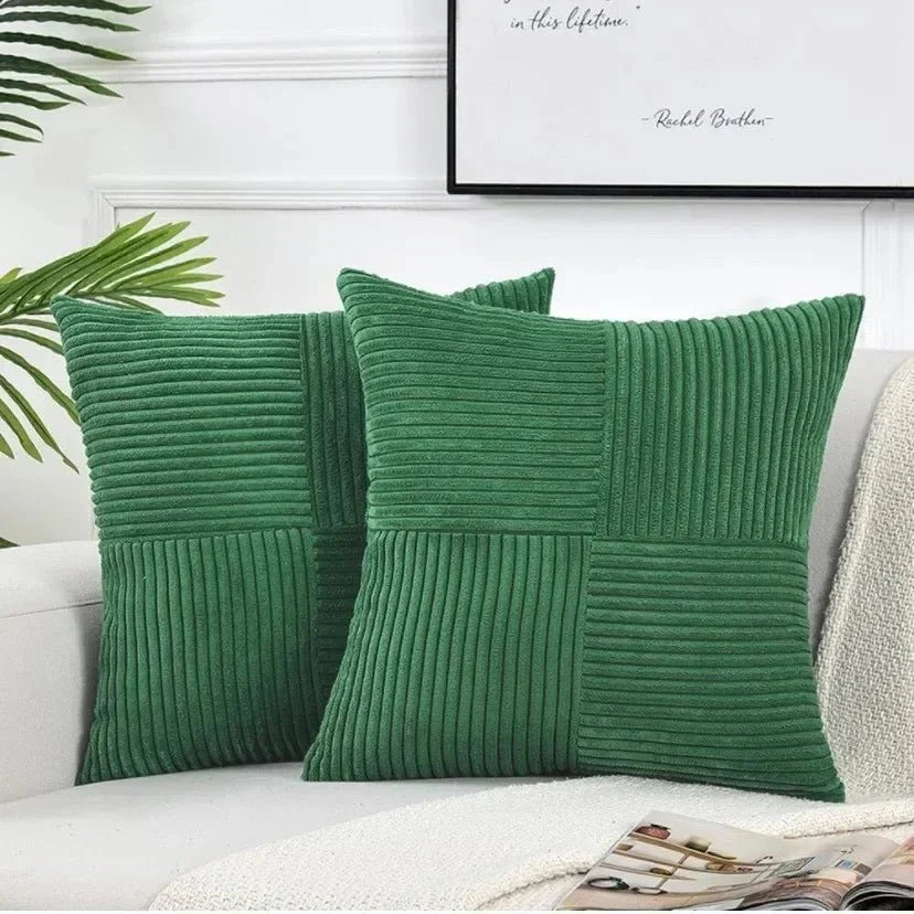 Corduroy Pudebetræk med Blød Tekstur – 45 x 45 cm, Holdbar og Åndbar, Flere Farver Tilgængelige 4