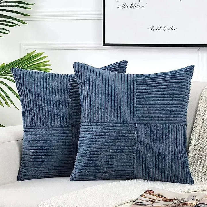 Corduroy Pudebetræk med Blød Tekstur – 45 x 45 cm, Holdbar og Åndbar, Flere Farver Tilgængelige 6