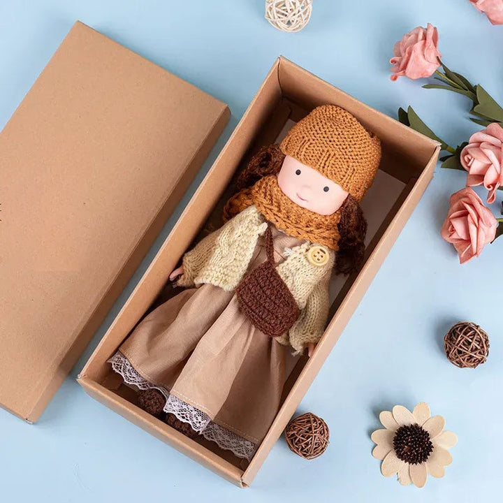 CuddlyCharm | Plys-påklædningsdukke med tilbehør gavesæt 11