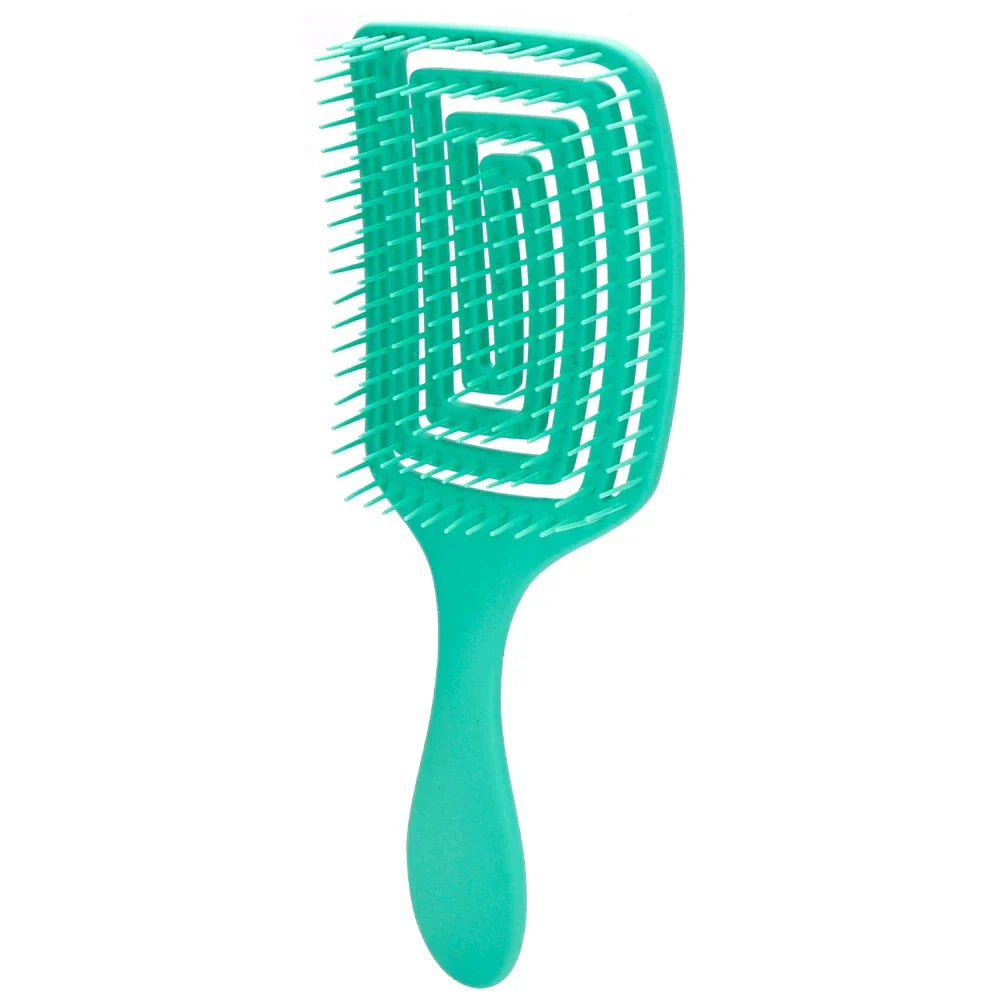 CurlCare Comb - Børste med børstehår og nylon til styling og massage 0